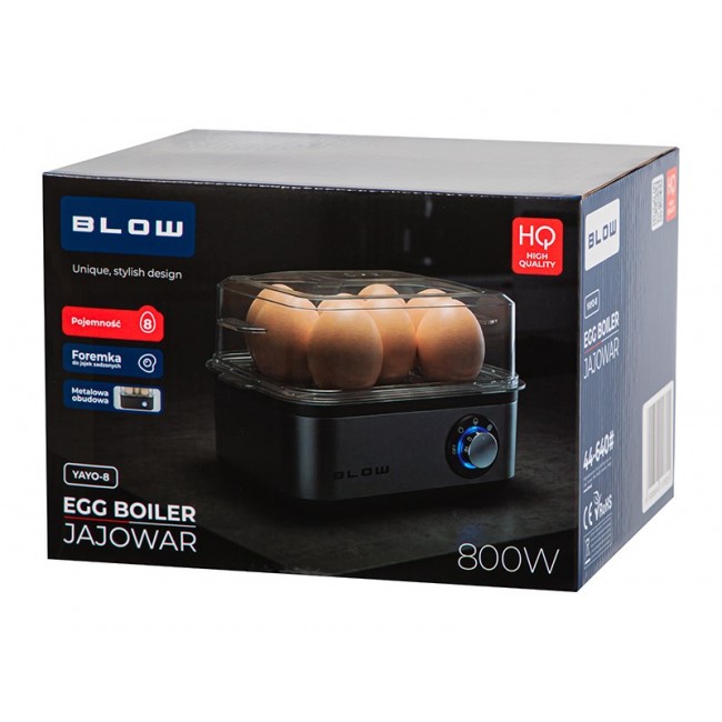 Egg cooker for 8 eggs BLOW EB-02 800W