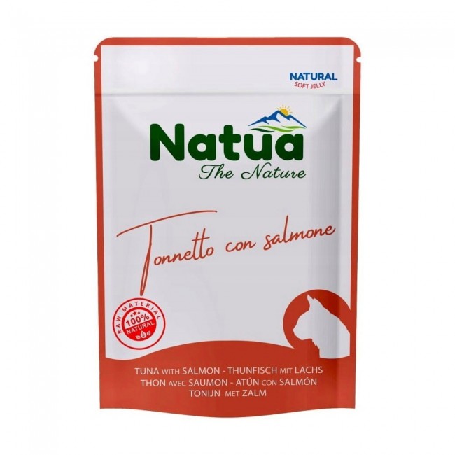 NATUA tuna with salmon - wet cat food - 70g NATUA tuna with salmon - wet cat food - 70g
