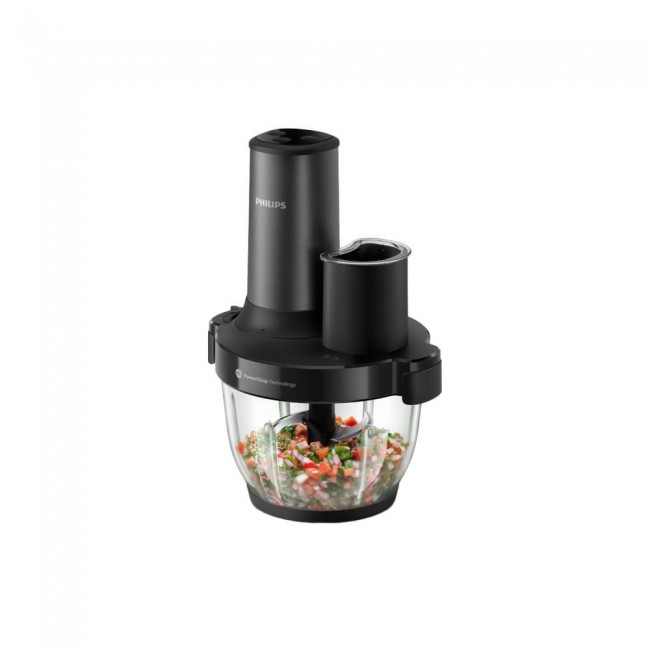 Philips 5000 series HR1507/00 electric food chopper 2 L 650 W Black