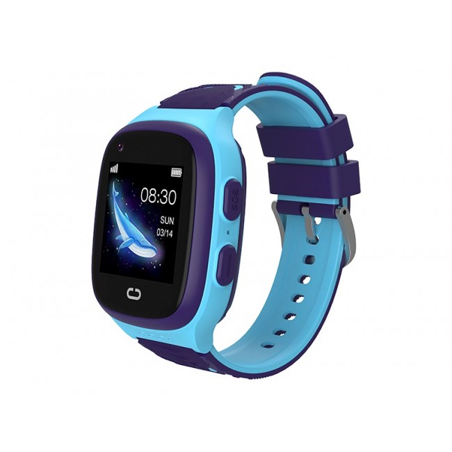 Reloj inteligente BLOW KIDS K18 4G GPS azul GPS/Wi-Fi/aGPS/LBS