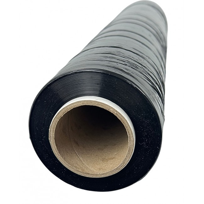 BSTech Stretch film black 23mic 1.5/1.2