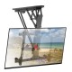 Techly Motorized Swivel Ceiling TV Mount Smart Home Integration for TVs from 32-70