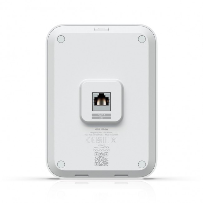 Ubiquiti U7 In-Wall 4300 Mbit/s White Power over Ethernet (PoE) Ubiquiti U7 In-Wall 4300 Mbit/s White Power over Ethernet (PoE)