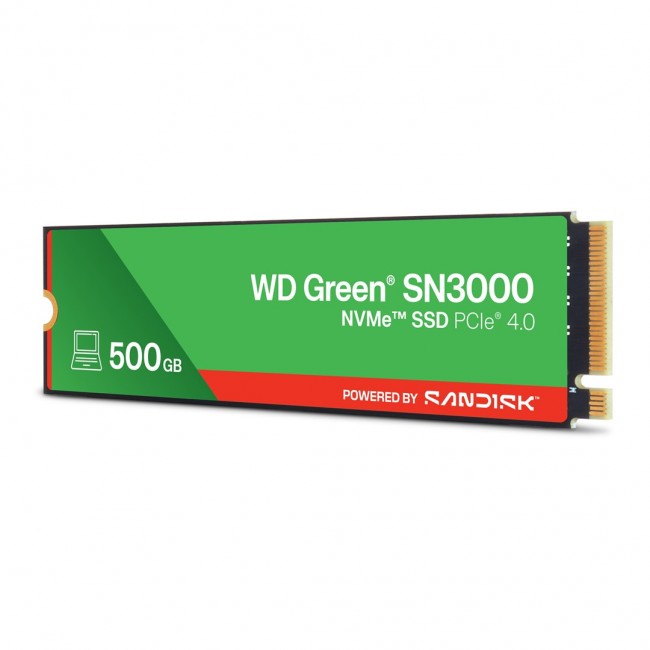 SanDisk SN3000 500 GB M.2 PCI Express 4.0 NVMe QLC 3D NAND (WDS500G4G0E) SanDisk SN3000 500 GB M.2 PCI Express 4.0 NVMe QLC 3D NAND (WDS500G4G0E)