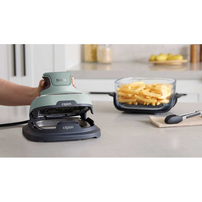 Ninja CRISPi Single 3.8 L 1700 W Hot air fryer Green, Grey, Transparent Ninja CRISPi Single 3.8 L 1700 W Hot air fryer Green, Grey, Transparent