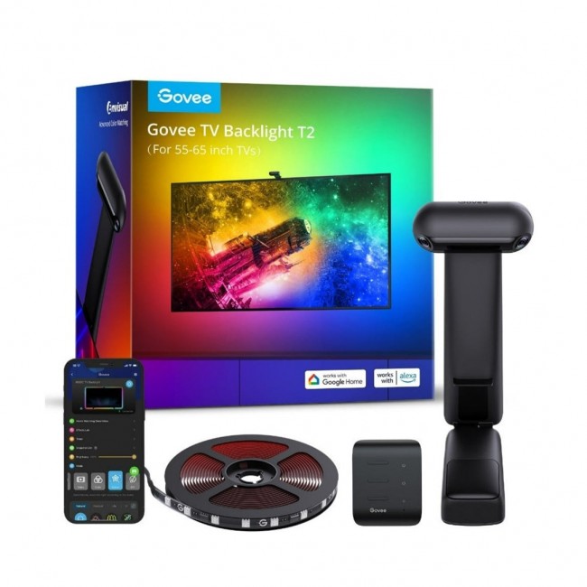 Govee Envisual TV Backlight T2 Smart strip light Wi-Fi/Bluetooth