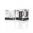 C280C ELDOM Kettle ELLI, capacity 1.7 l, power 2200 W, black, strix, black C280C ELDOM Kettle ELLI, capacity 1.7 l, power 2200 W, black, strix, black