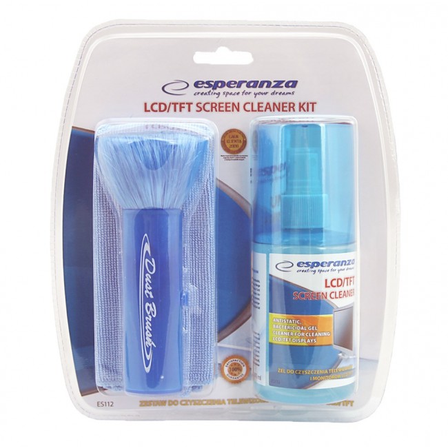 Esperanza ES112 equipment cleansing kit LCD/TFT/Plasma 200 ml