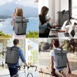 Inateck BP01003 backpack Travel backpack Black, Grey Polyester