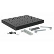 Equip Variable Shelf 19', 1U, 350MM, Black