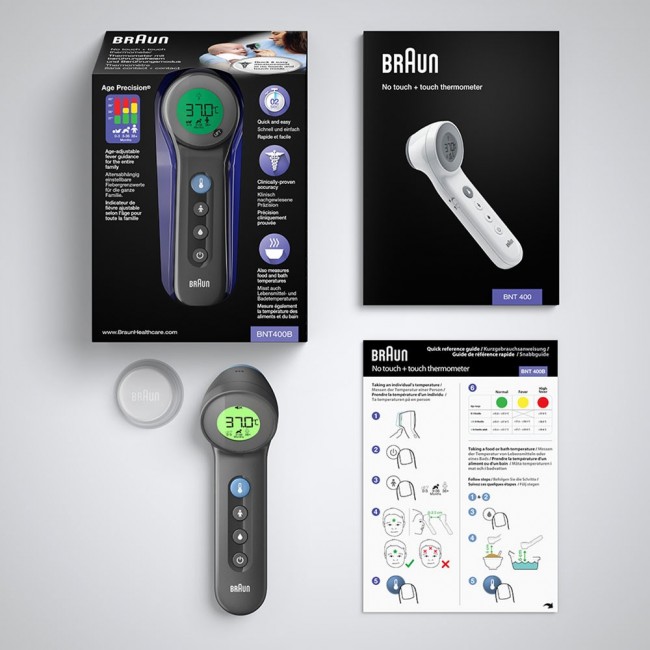 Braun BNT400B non-contact forehead thermometer