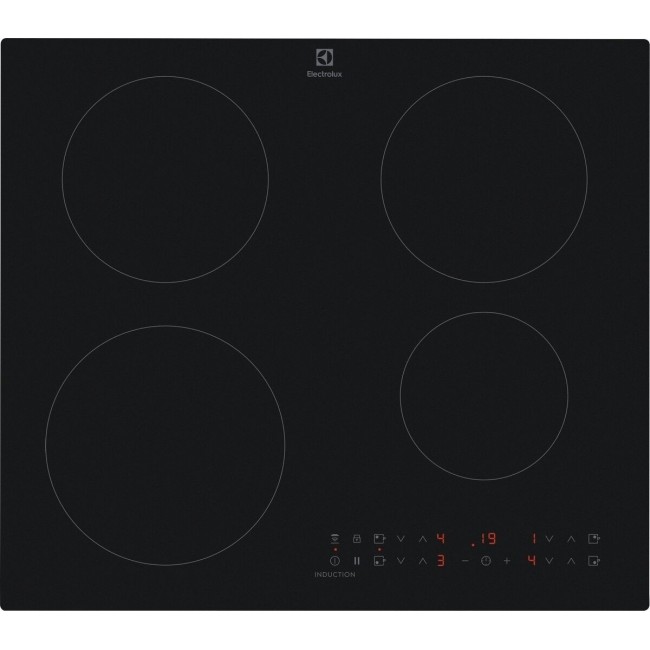 Electrolux EIT60433CT Black Built-in 60 cm Zone induction hob 4 zone(s)