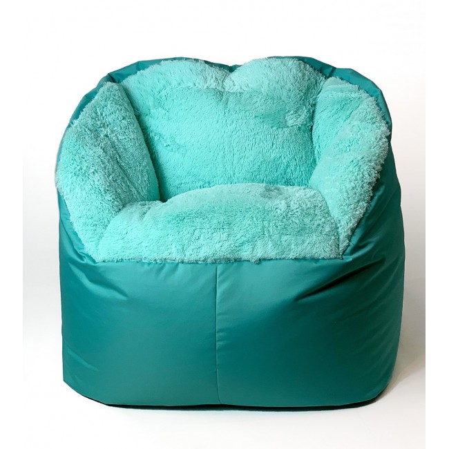 Sako sack pouf Fluffy mint XXL 140 x 90 cm