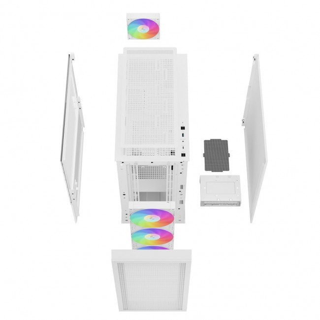 DeepCool CH560 DIGITAL WH Midi Tower White DeepCool CH560 DIGITAL WH Midi Tower White
