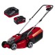 Einhell GE-CM 18/30 Li (1x3,0Ah) Push lawn mower Battery Black, Red Einhell GE-CM 18/30 Li (1x3,0Ah) Push lawn mower Battery Black, Red