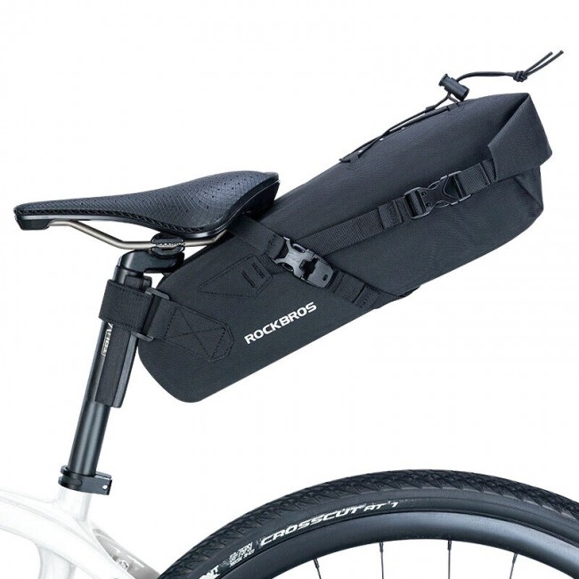 Rockbros 30130061001 3 L black waterproof bicycle saddle bag Rockbros 30130061001 3 L black waterproof bicycle saddle bag