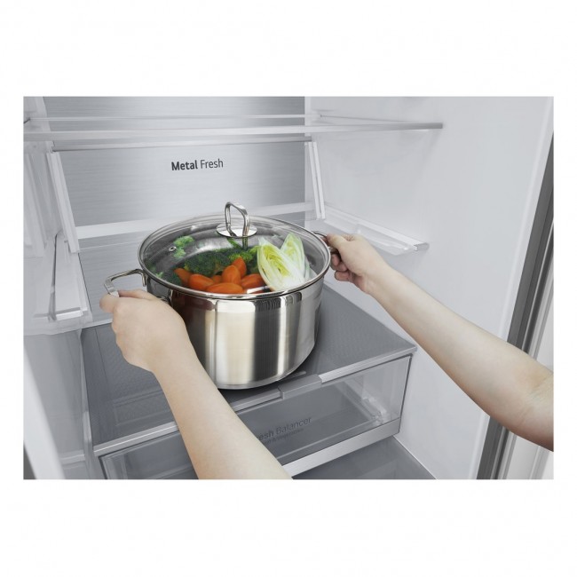LG GBV7280DPY.APYQEUR fridge-freezer Freestanding 387 L D Silver LG GBV7280DPY.APYQEUR fridge-freezer Freestanding 387 L D Silver