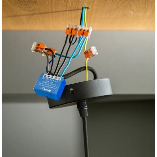 Shelly Qubino Wave 1 Mini LR Smart switch Z-Wave Blue