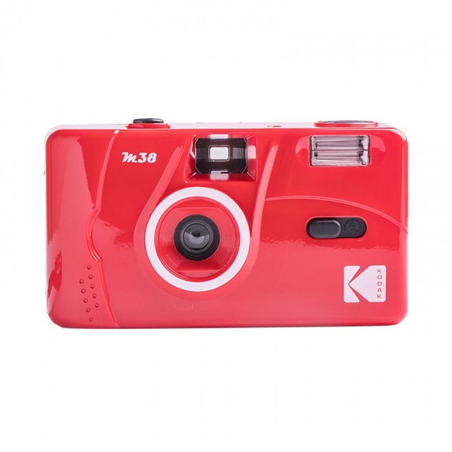 Kodak M38 Compact film camera 35 mm Red Kodak M38 Compact film camera 35 mm Red