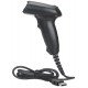 Manhattan Long Range CCD Handheld Barcode Scanner, USB, 500mm Scan Depth, Cable 1.5m, Max Ambient Light 10,000 lux (sunlight), Black, Three Year Warranty