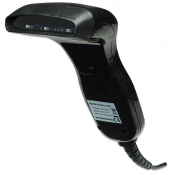 Manhattan Contact CCD Handheld Barcode Scanner, USB, 80mm Scan Width, Cable 152cm, Max Ambient Light: 3,000 lux (sunlight), Black, Three Year Warranty