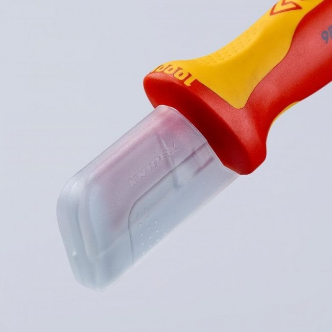 Knipex 98 55 SB utility knife Red, Yellow Fixed blade knife