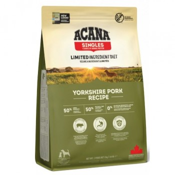 ACANA Singles Mono Yorkshire Pork dry dog food 2kg