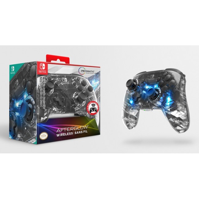 PDP Afterglow Black, Transparent Gamepad Analogue / Digital Nintendo Switch, Nintendo Switch Lite, Nintendo Switch OLED PDP Afterglow Black, Transparent Gamepad Analogue / Digital Nintendo Switch, Nintendo Switch Lite, Nintendo Switch OLED