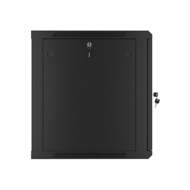 Lanberg WF01-6612-00B rack cabinet 12U Wall mounted rack Black