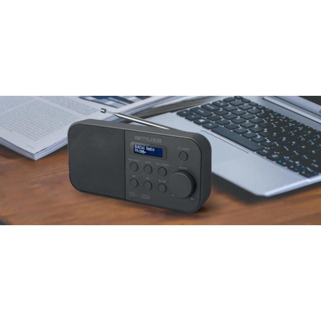 Muse M-109 DB radio Portable Black