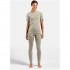 Bielizna termoaktywna z d ugim rękawem Odlo BL TOP crew neck s/s ACTIVE WARM szara M