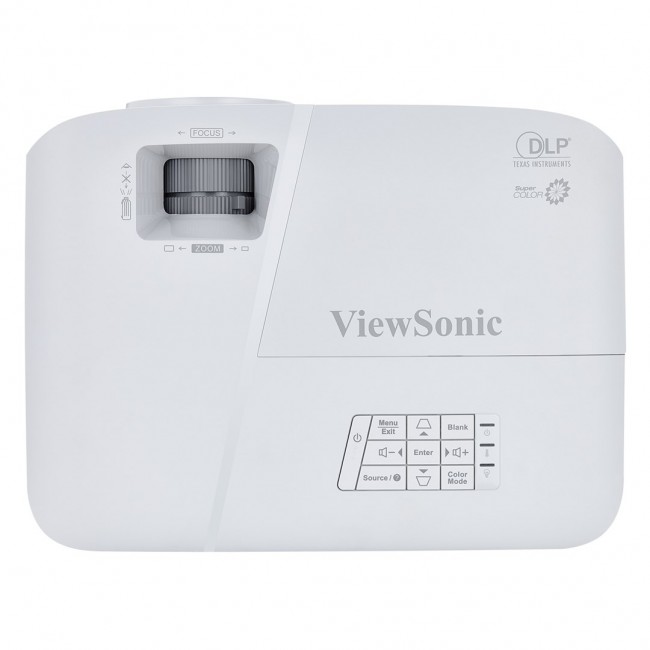 Viewsonic PA503S data projector 3600 ANSI lumens DLP SVGA (800x600) Desktop projector Grey,White