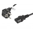 Lanberg CA-C13C-11CC-0018-BK power cable Black 1.8 m C13 coupler CEE7/7 Lanberg CA-C13C-11CC-0018-BK power cable Black 1.8 m C13 coupler CEE7/7