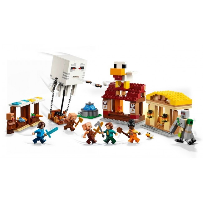 LEGO MINECRAFT 21273 The Ghast Balloon Village Attack LEGO MINECRAFT 21273 The Ghast Balloon Village Attack