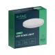 Plafond V-TAC VT-8630 surface-mounted 36W LED IP44 42cm 4000K 3820lm (SKU 76221) White Plafond V-TAC VT-8630 surface-mounted 36W LED IP44 42cm 4000K 3820lm (SKU 76221) White