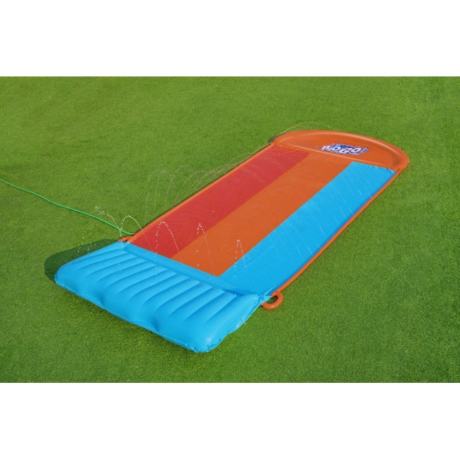 Bestway H2OGO! Triple Water Slide with Tsunami Splash Ramp 4.88 m