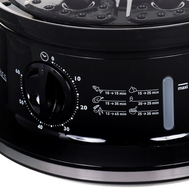 Tefal VC140135 steam cooker 2 basket(s) Black Freestanding 900 W Tefal VC140135 steam cooker 2 basket(s) Black Freestanding 900 W