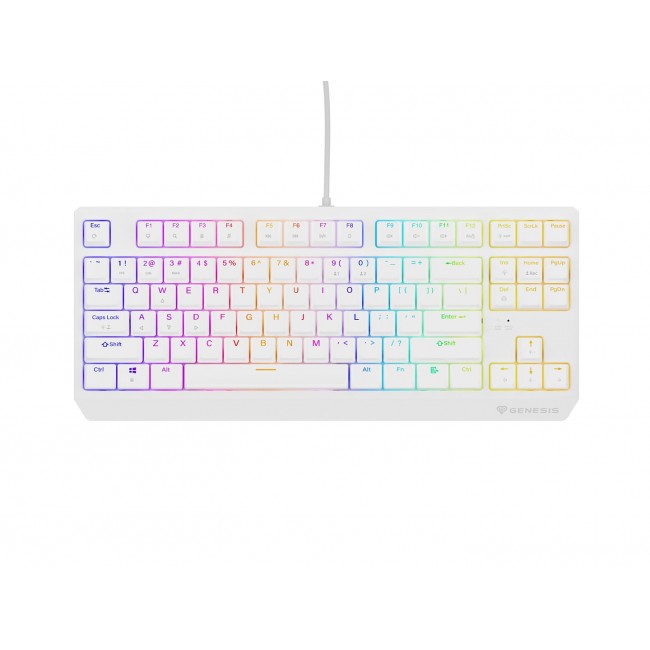 GENESIS Thor 230 TKL keyboard Gaming USB + RF Wireless + Bluetooth QWERTY White