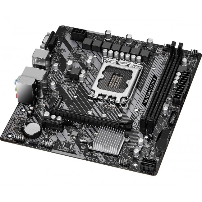 Asrock H610M-HVS/M.2 R2.0 Intel H610 LGA 1700 micro ATX Asrock H610M-HVS/M.2 R2.0 Intel H610 LGA 1700 micro ATX