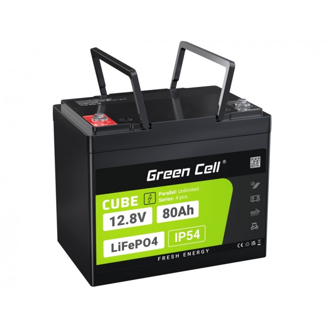 Green Cell LFPGC12V80AH UPS battery Lithium Iron Phosphate (LiFePO4) 12.8 V Green Cell LFPGC12V80AH UPS battery Lithium Iron Phosphate (LiFePO4) 12.8 V