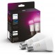 Philips Hue White and colour ambience A60 E27 smart bulb 1100 (2-pack) Philips Hue White and colour ambience A60 E27 smart bulb 1100 (2-pack)