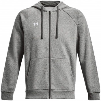Men's Under Armour Rival Fleece FZ Hoodie grey 1379767 025