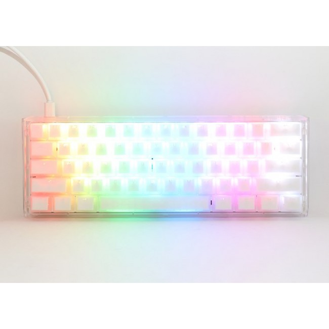 Ducky One 3 Aura White Mini keyboard Gaming USB QWERTY US International Ducky One 3 Aura White Mini keyboard Gaming USB QWERTY US International