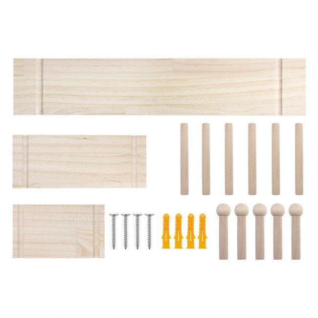 Maclean wooden board organizer, light wood color, 60x80 cm, max. 20 kg, MC-131 WD Maclean wooden board organizer, light wood color, 60x80 cm, max. 20 kg, MC-131 WD