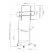 Techly ICA-TR74 TV mount/stand 2.29 m (90 Techly ICA-TR74 TV mount/stand 2.29 m (90