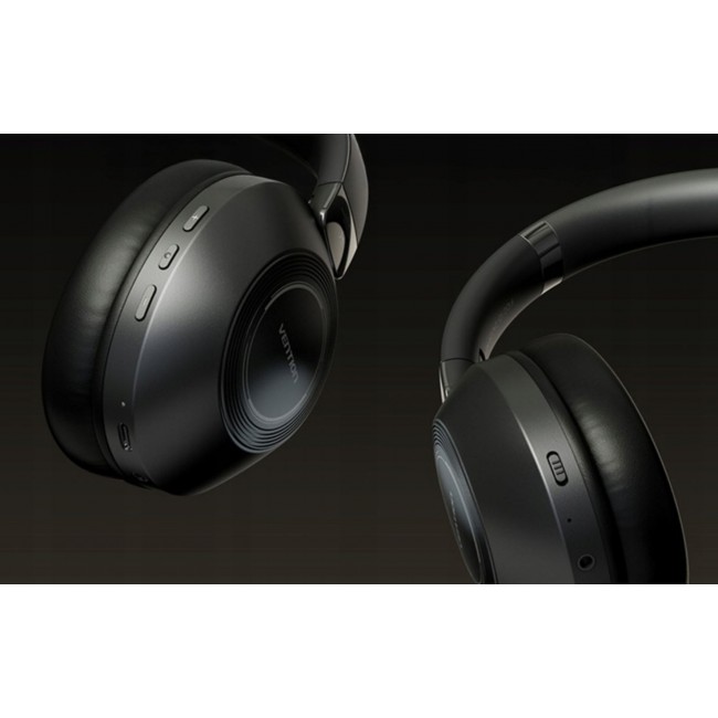 Vention SoundMate BT 5.3 wireless headphones, black