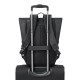 Rivacase Eden backpack Roll top backpack Black Polyester, PU leather Rivacase Eden backpack Roll top backpack Black Polyester, PU leather