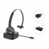 Conceptronic POLONA Wireless Bluetooth Headset with Charging Dock & Bluetooth USB Audio Adapter
