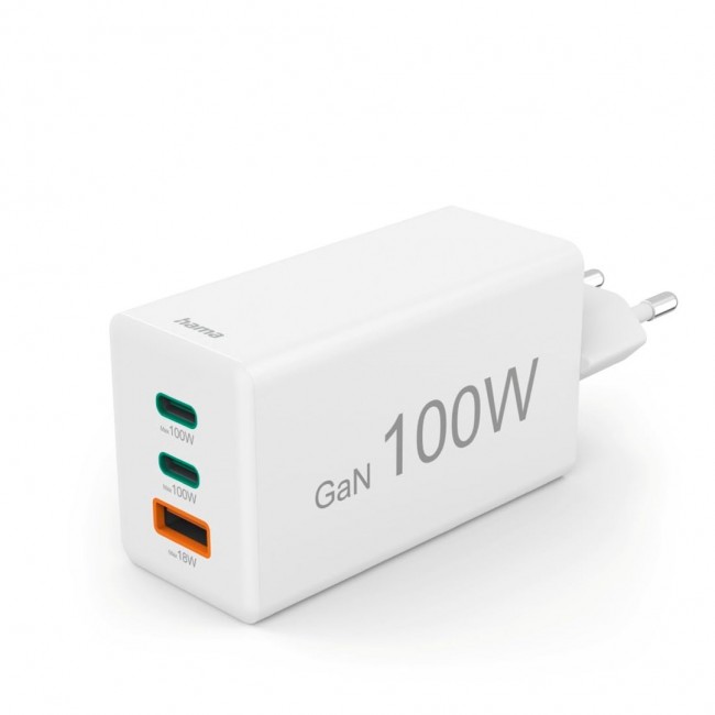 Hama 00201997 mobile device charger Laptop, Smartphone, Tablet White AC Fast charging Indoor