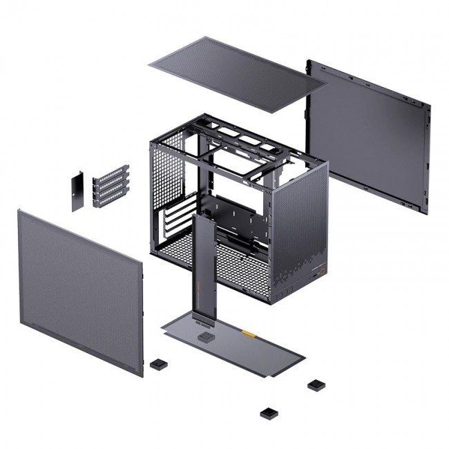 Jonsbo D32 STD MESH BLACK computer case Midi Tower